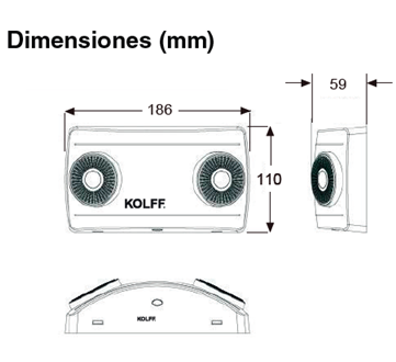 DUO-LED — Iluminación de Emergencia Compacta