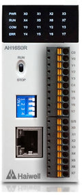 PLC AT16S0T — 8DI, 8DO, TCP+485